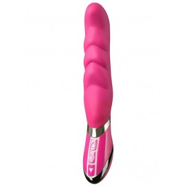 Розовый вибратор для G-стимуляции OPTIMAL G 7.5INCH RECHARGEABLE VIBRATOR - 19 см.